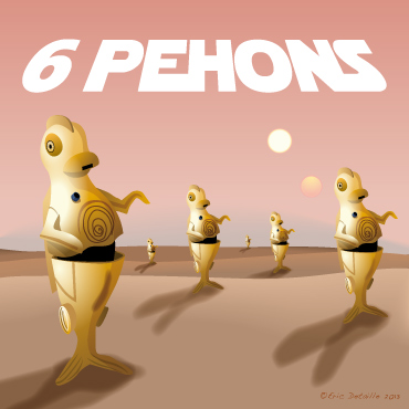 Creatures - Poissons frais - 6 Pehons