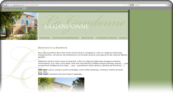 Creatures - Web Design - Prieuré la Gandonne